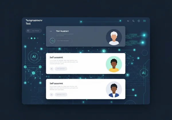 AI-powered online temperament test interface