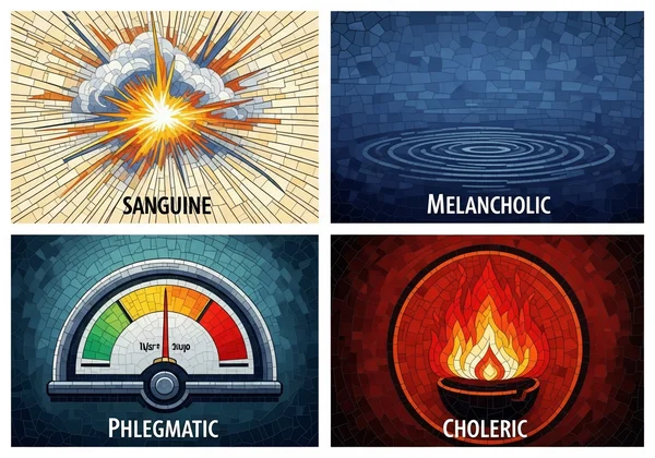 Diverse expressions of anger across different temperaments.