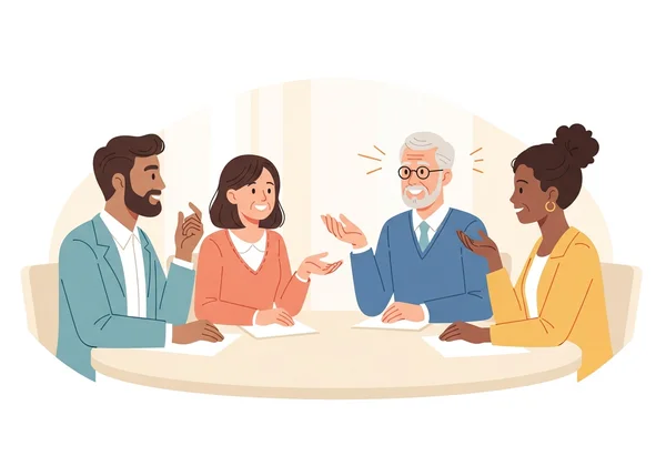 多元群體成功解決衝突展露笑顏