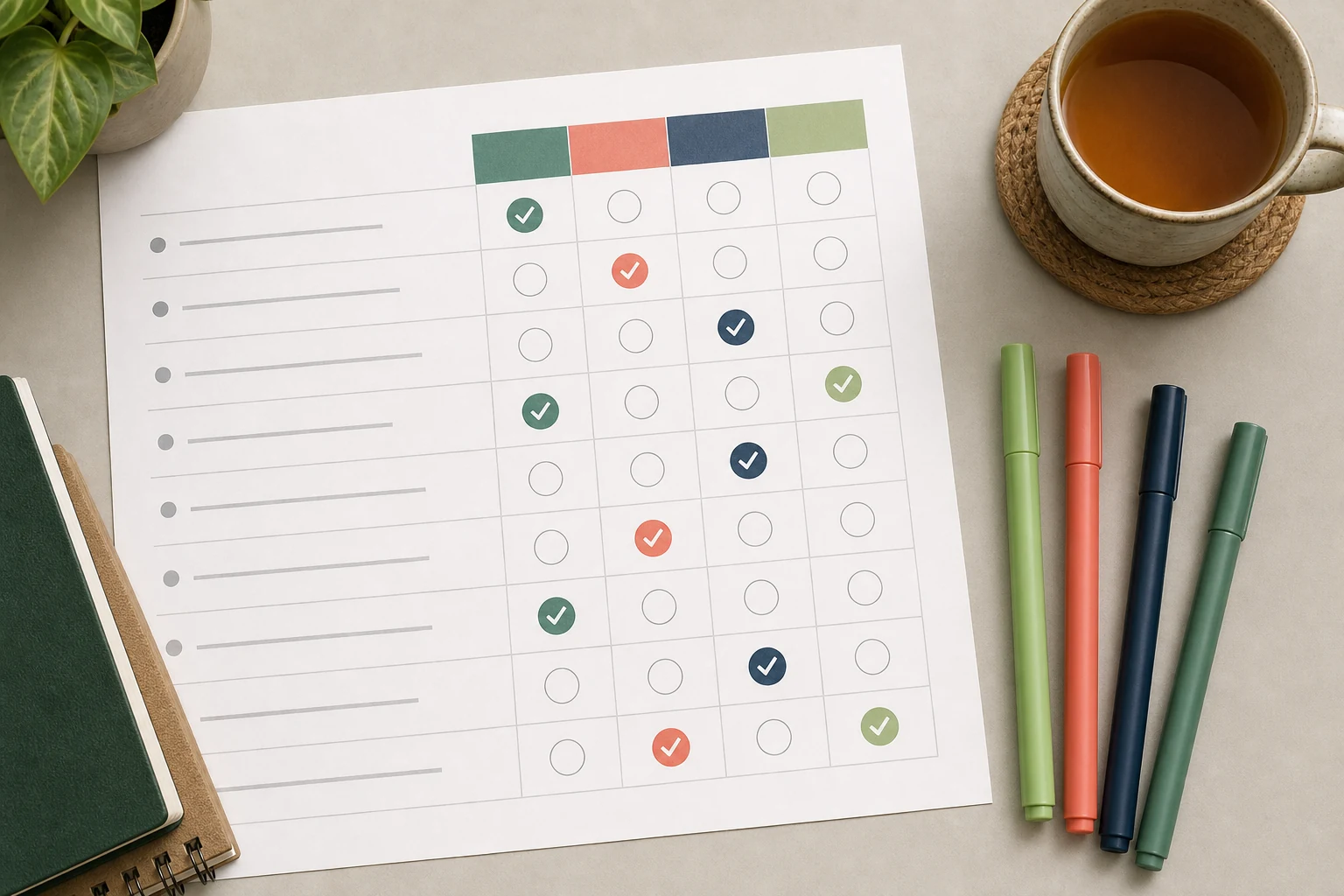 Answer pattern worksheet